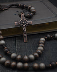 Rustic Benedictine Rosary