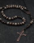 Rustic Benedictine Rosary