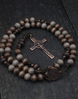 Rustic Benedictine Rosary