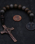 Pocket Rosary - Rustic Benedictine Model