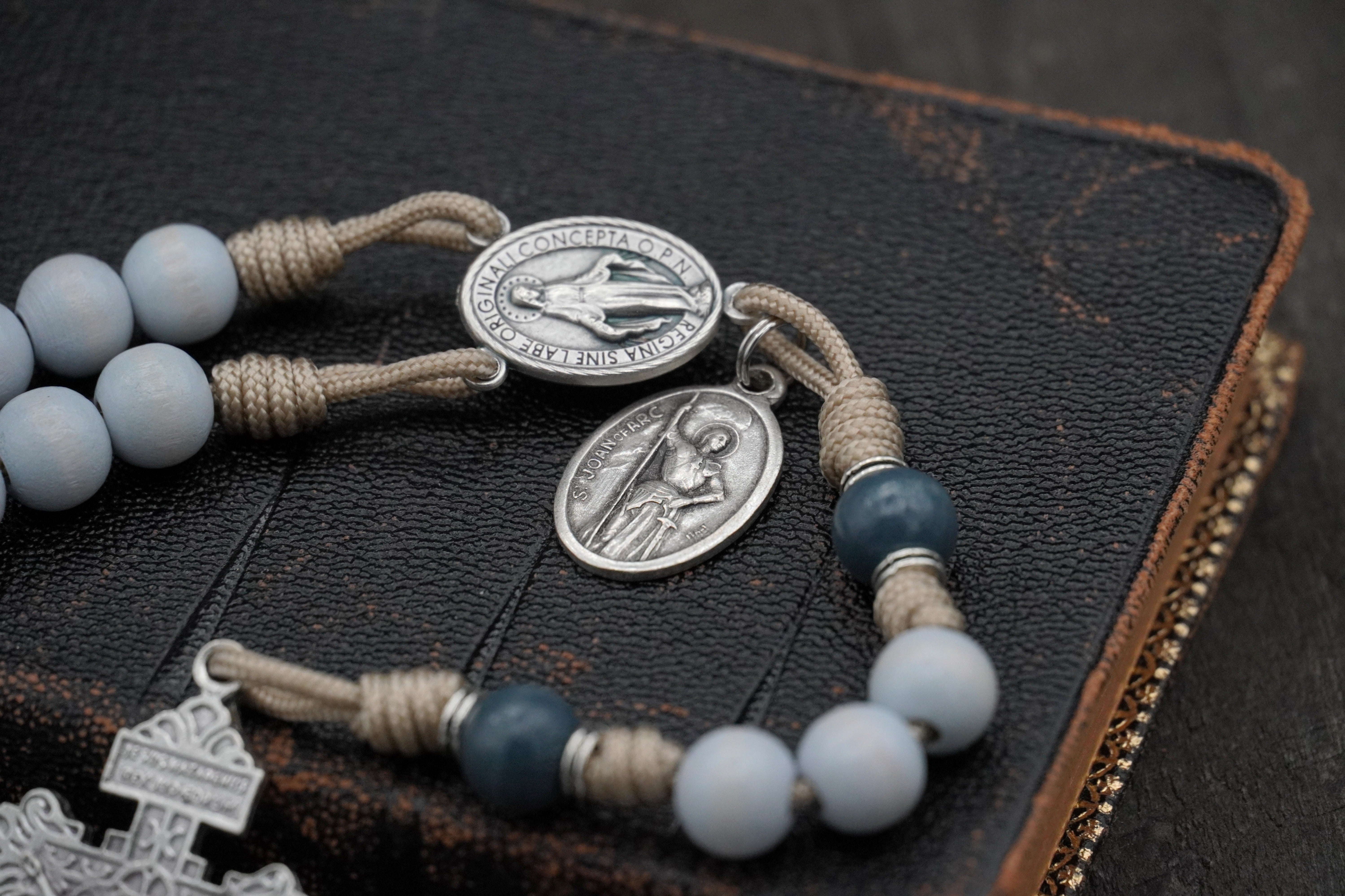 St. Joan of Arc Rosary - Warrior Saint Rosary - Maid of Orléans