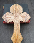 9.5'' Olive Wood Pardon Crucifix