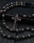 Ora et Labora St. Benedict Medal Rosary