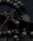 Ora et Labora St. Benedict Medal Rosary