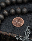 St. Peter "The Rock" Rosary - Runewood Exclusive Pewter Hardware