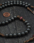 Logos Catholic Rosary - Durable Wooden Rosary for Men