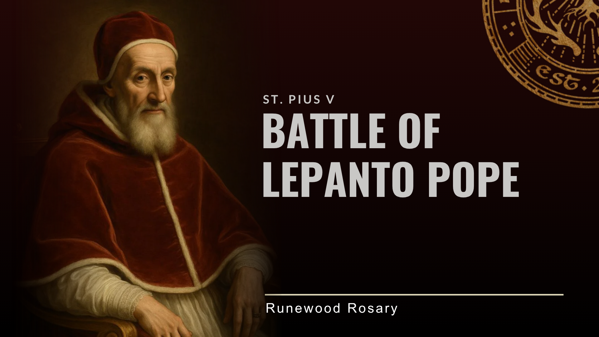 Honoring St. Pius V Through Prayer