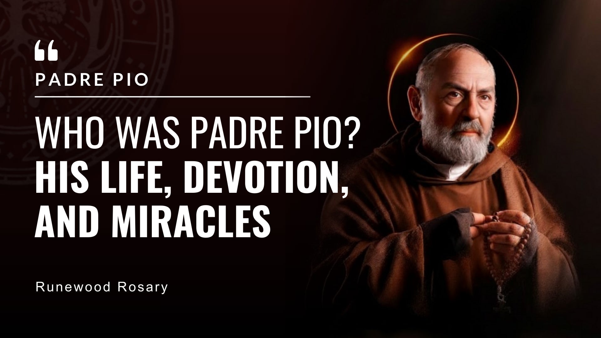 Padre Pio: His Life, Devotion, and Miracles
