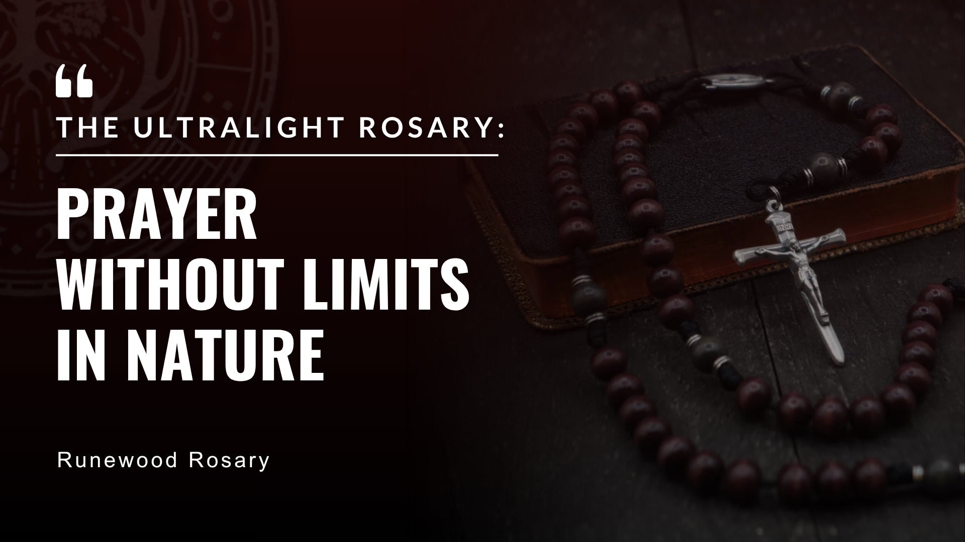 Ultralight Rosary for Outdoor Prayer – Compact, Durable, Spiritual