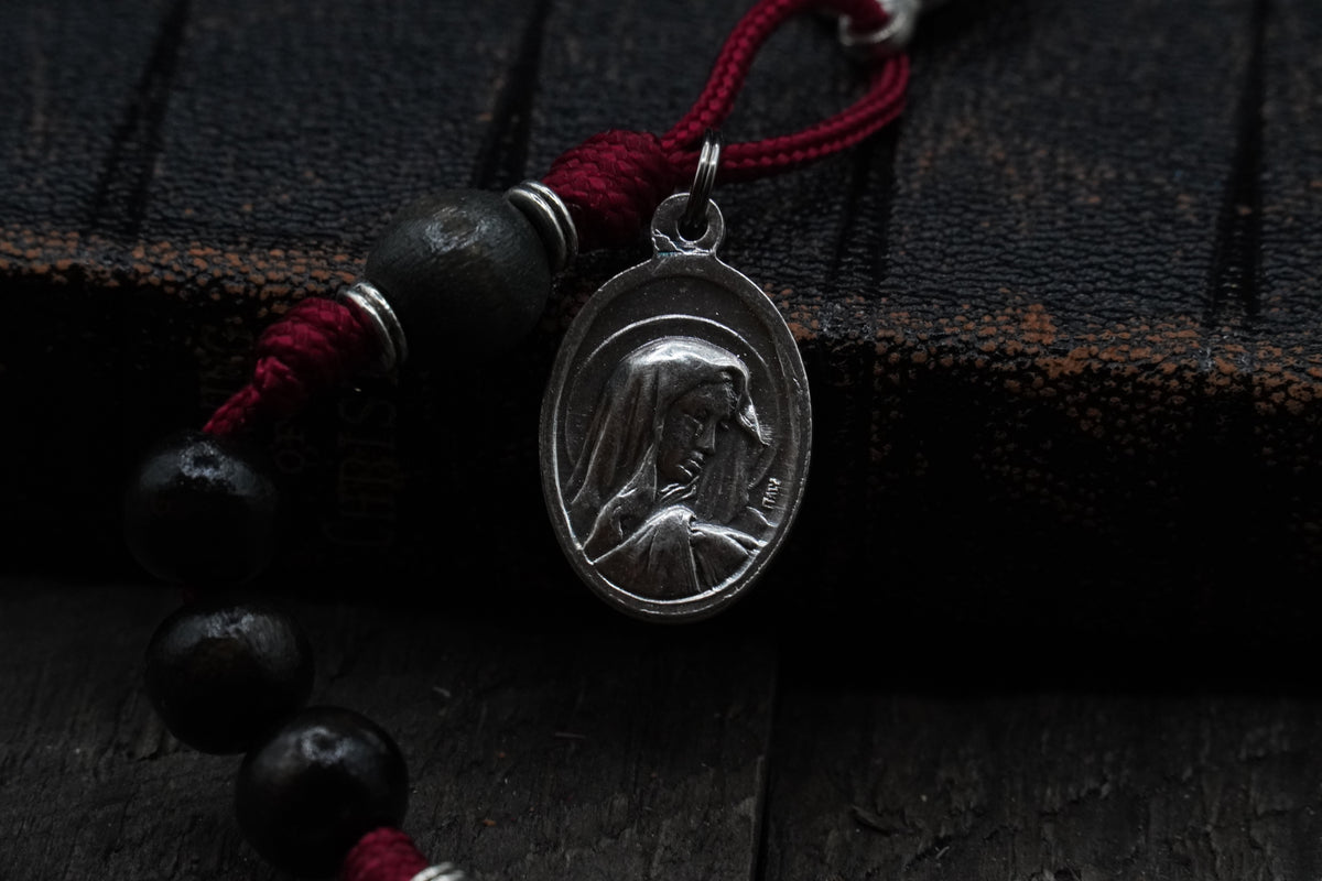 Runewood Rosary Company x Religious Demonologist Adam Blai Spiritual Warfare Rosary