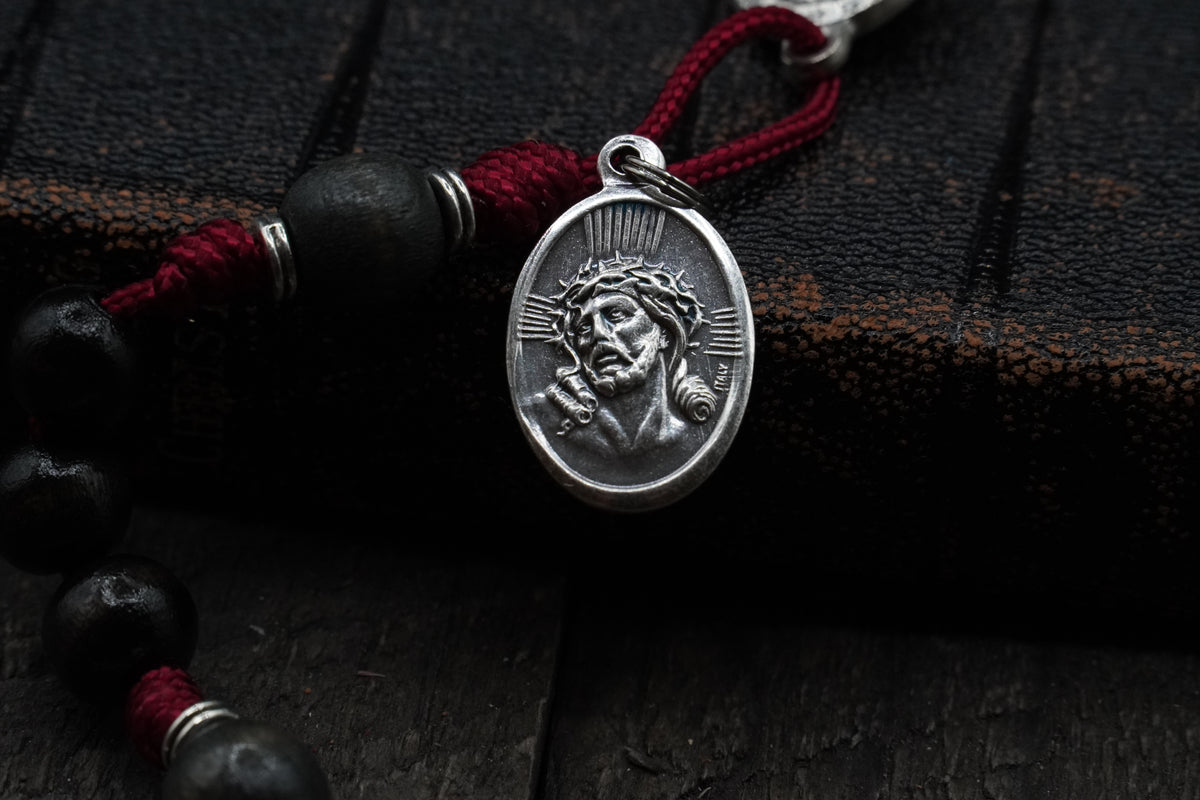 Runewood Rosary Company x Religious Demonologist Adam Blai Spiritual Warfare Rosary