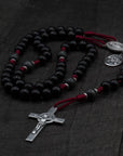 Runewood Rosary Company x Religious Demonologist Adam Blai Spiritual Warfare Rosary