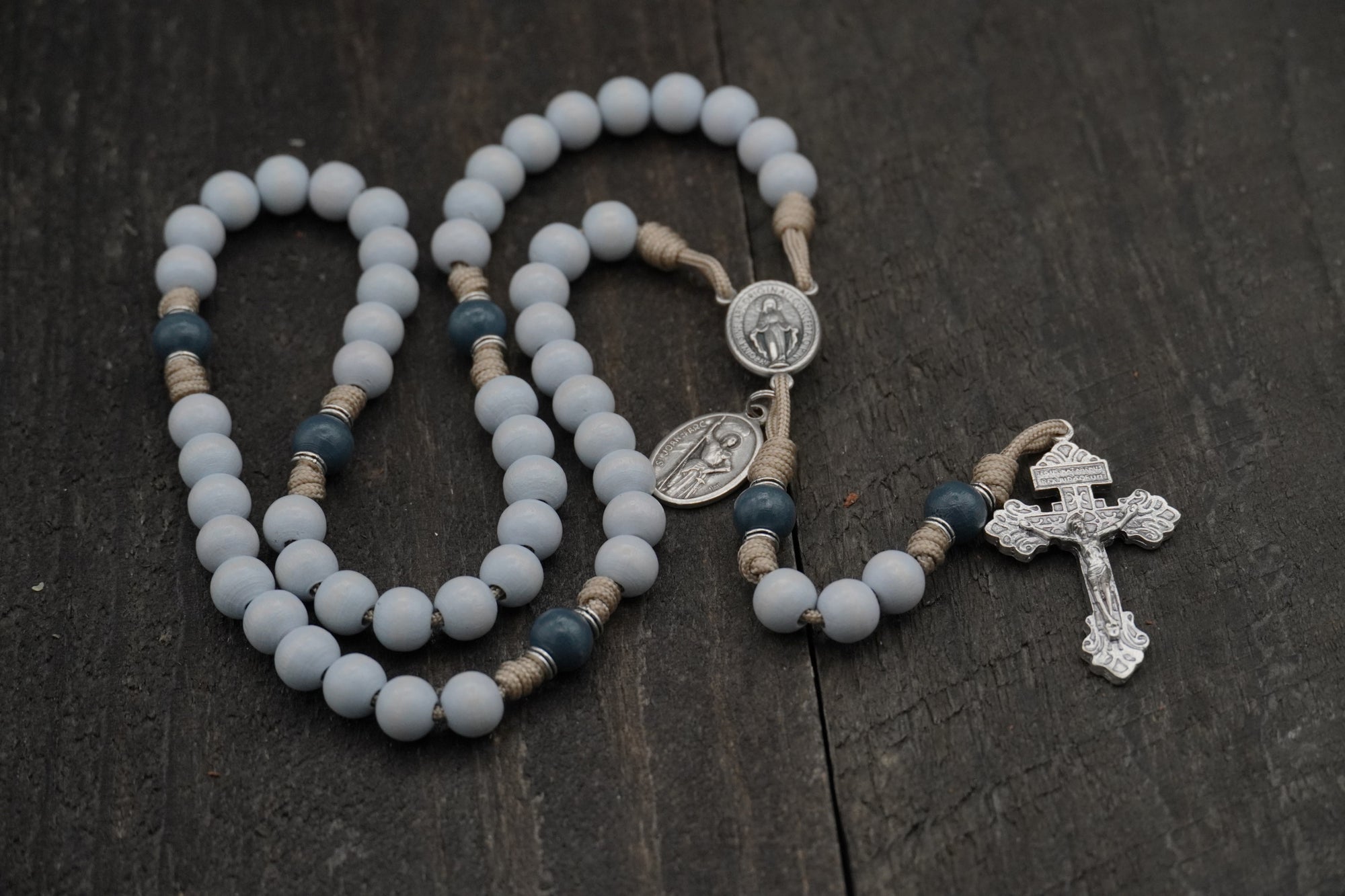 St. Joan of Arc Rosary - Warrior Saint Rosary - Maid of Orléans Rosary