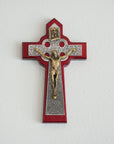 Celtic Cherry Wall Crucifix 5”