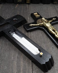 12'' St. Benedict Sick Call Wall Crucifix