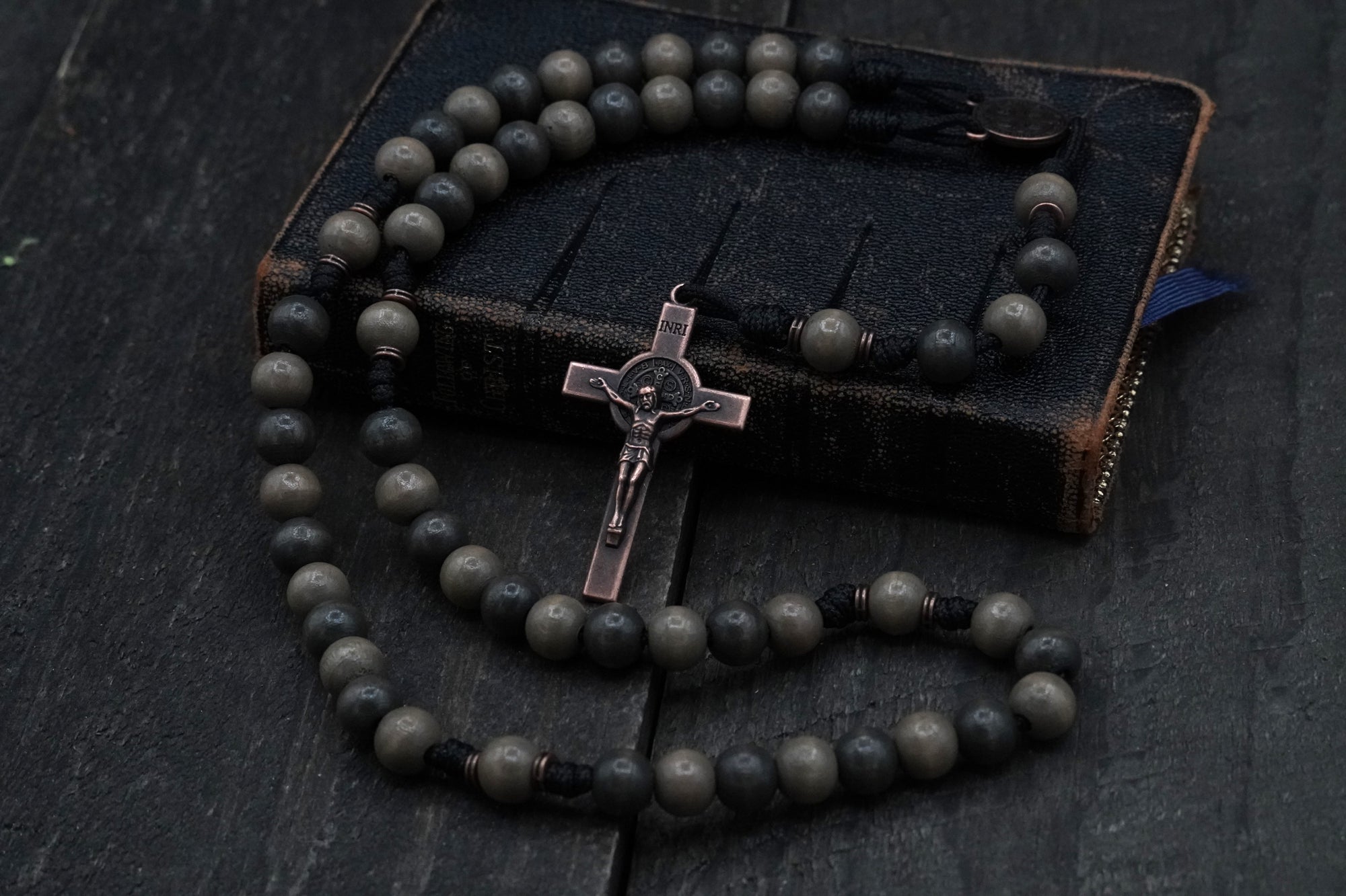 Ora et Labora St. Benedict Medal Rosary