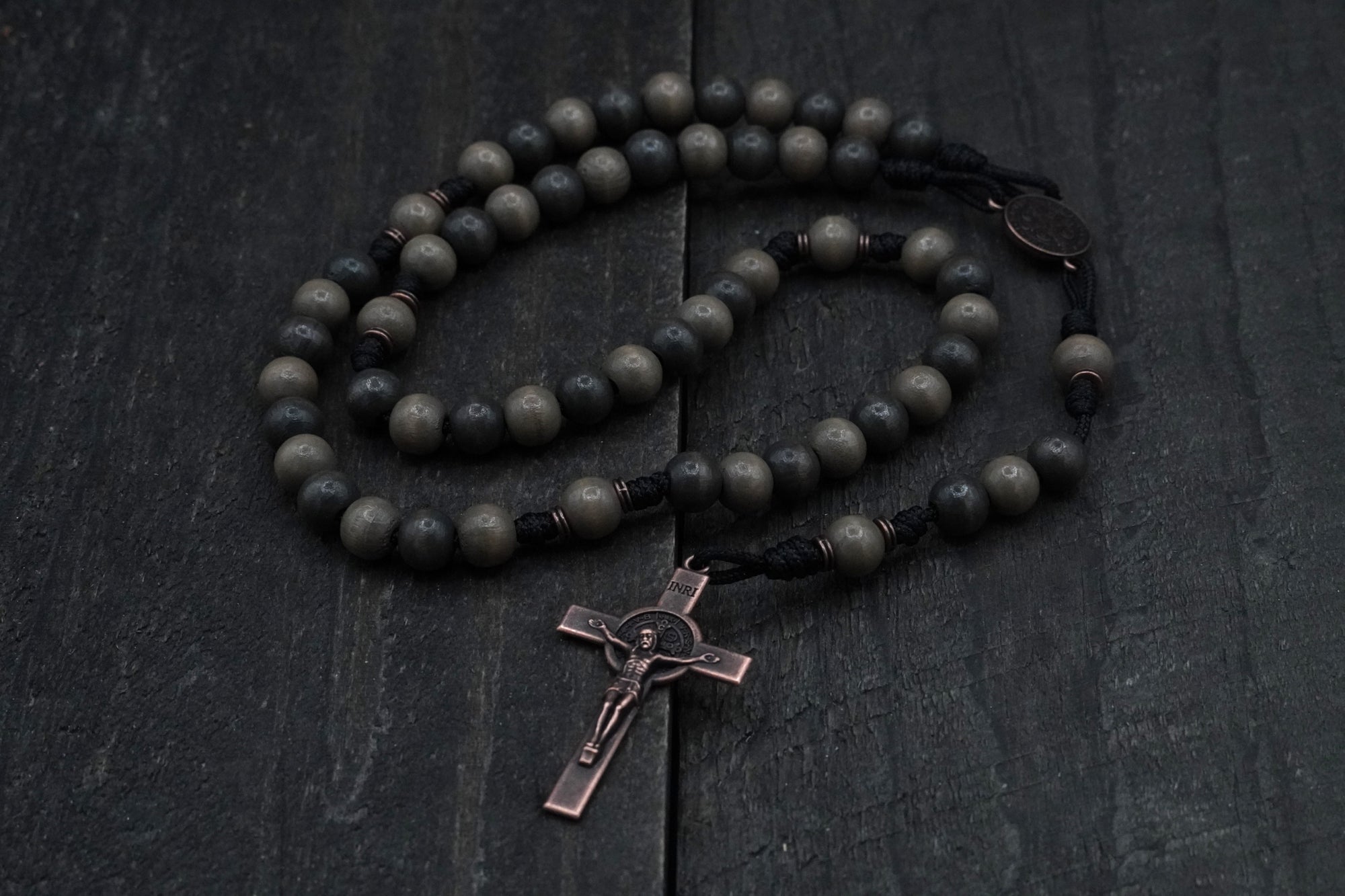 Ora et Labora St. Benedict Medal Rosary