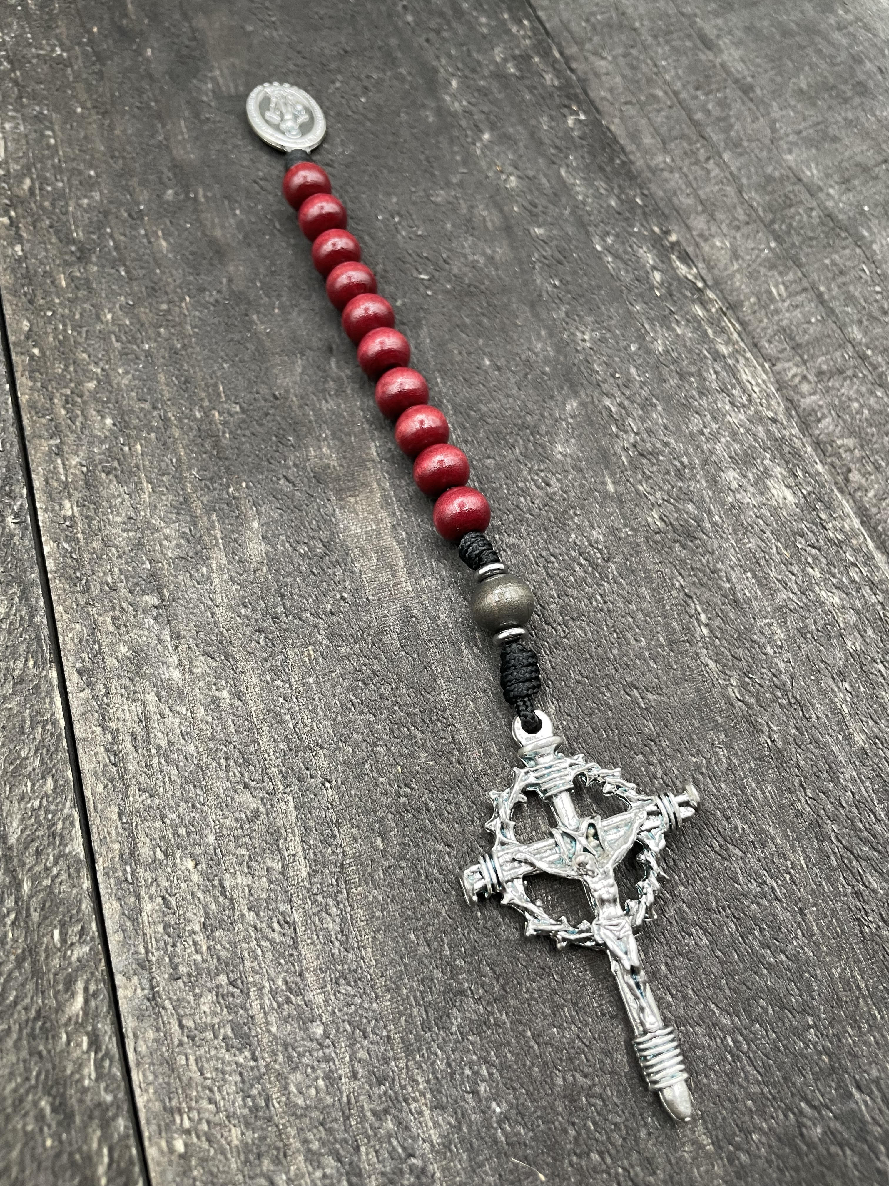 St. Michael 1 Decade Pocket Rosary – Runewood Rosary Co.