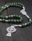 Durable paracord rosary built for daily prayer and devotion, ideal for women or Confirmation gifts