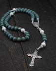 Beautiful women’s rosary ideal for Confirmation or devotional gifts handmade in Fargo ND